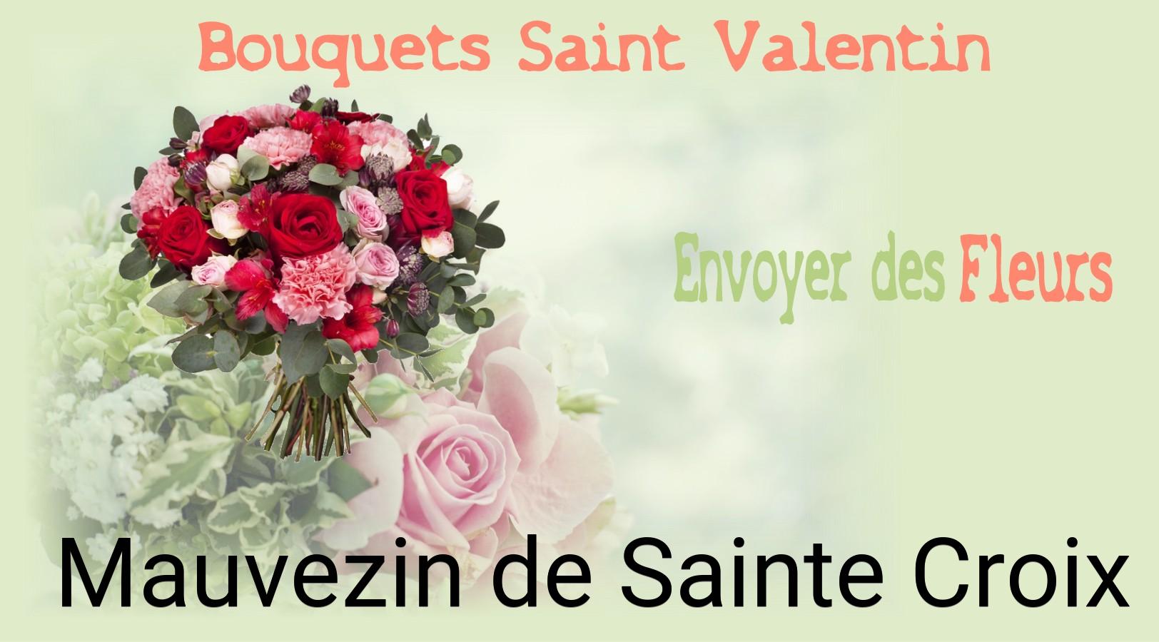 Roses de Saint-Valentin livrées à Mauvezin-de-Sainte-Croix